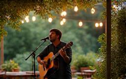 Bahçede Canlı Akustik Performans